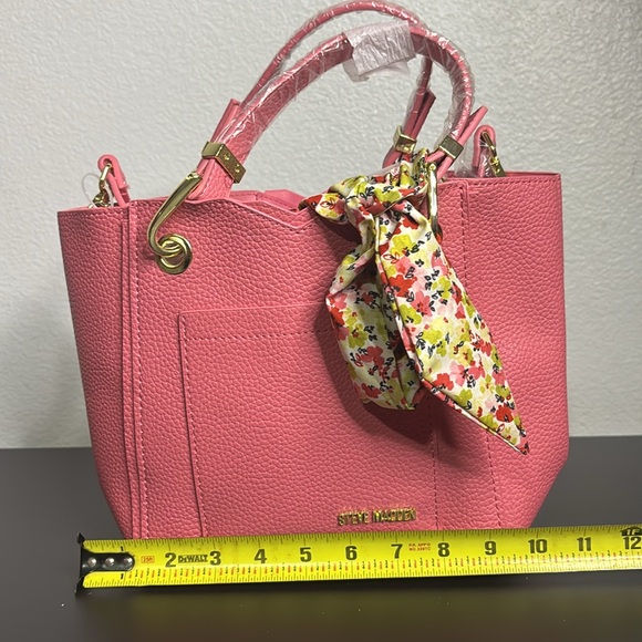 Steve Madden Pink Mini Bag with Gold Accents - Picture 9 of 9